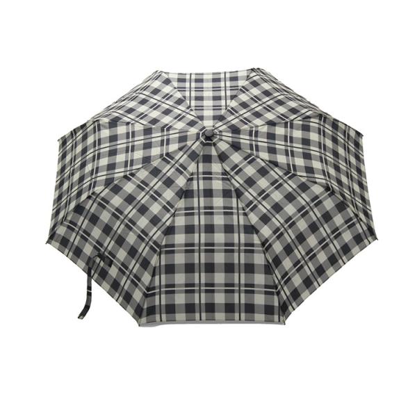 Черные белые конец зонтика вала 3 металла решетки 8mm складывая автоматический открытый