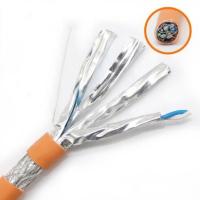 Réseau Lan Cable du HDPE Cat7 de PE de PVC LSZH LSOH 0.56mm 0.64mm