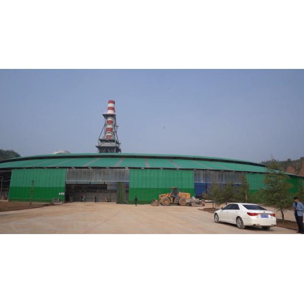 150m Length Rotary Kiln Brick Manufacturing Plant With Intelligent Moving Of Kiln Body