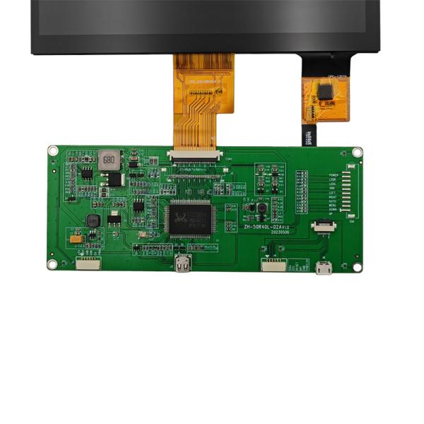 1024x600 Capacitive TFT Display Touch Screen 7 Inch High Brightness LCD With Driver Board