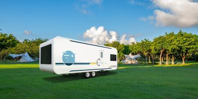 Southern Race Hospitality Trailers Interior Layout Offers Private Space Luxurious Hotel Caravan