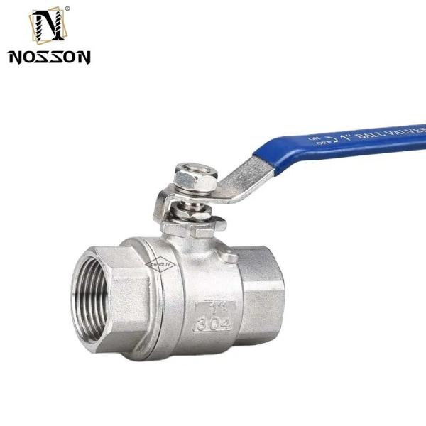 Stainless Steel 2pc Ball Valve 3 inch 6 inch DN50 PN40 32mm 400 wog for Hydraulic DIN API 6d and Heavy-Duty Applications