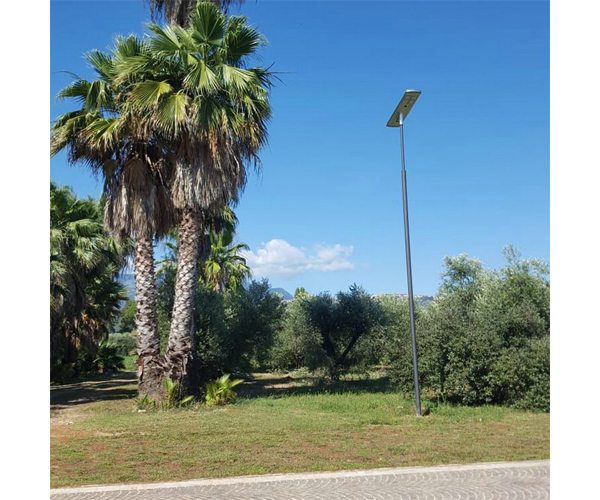 5500K en aluminium de première qualité 55mm a mené le réverbère solaire