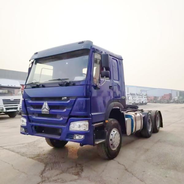 Affordable Used HOWO 6X4 375HP Tractor Truck Head with Comfortable Cabin in Africa