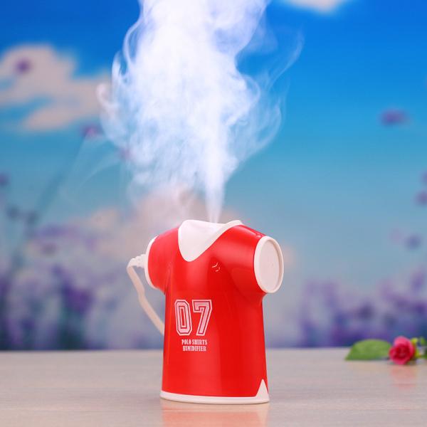 Mini USB Aroma foodball T-shirt humidifier,ultrasonic Aromatherapy Nebulizer/Mist GK-HD02