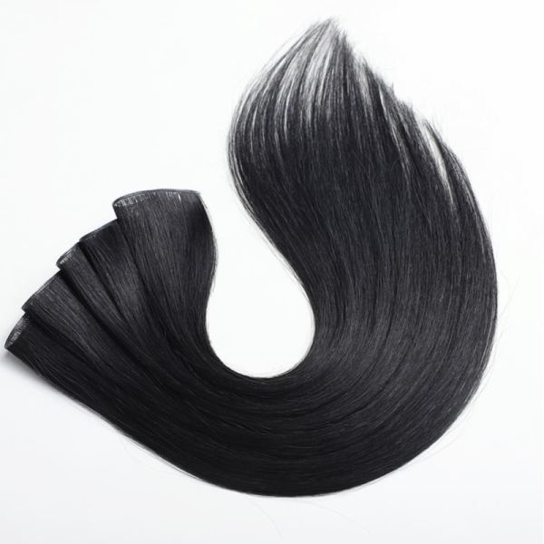 Weft Genius Weft Extremely Invisible Human Hair Extension Remy Virgin Original Vietnamese Hair Natural Black
