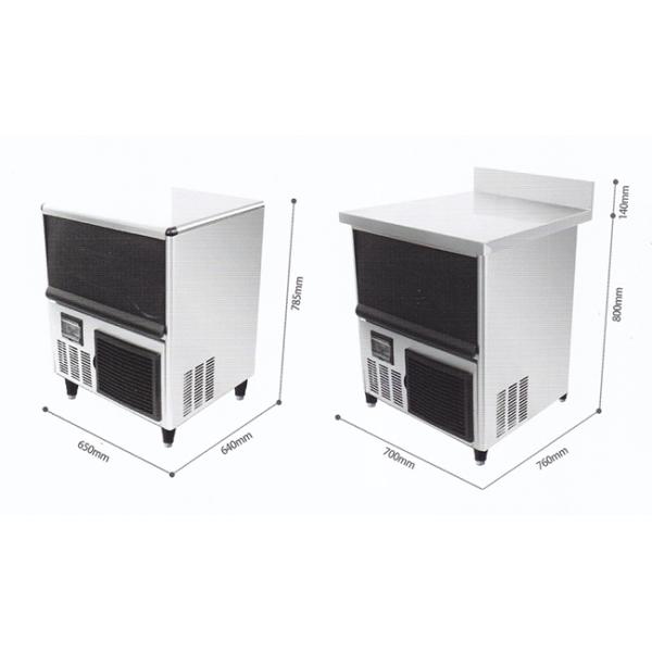 SS 304 785mm 350W Catering Undercounter Fridge