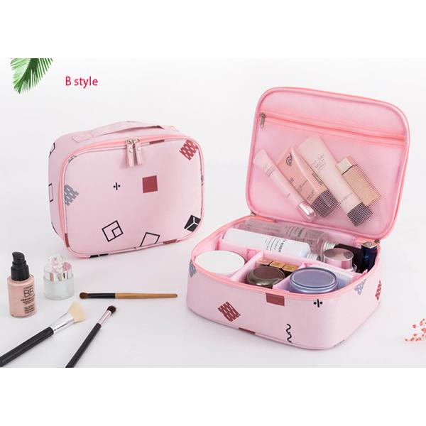 Web celebrity makeup bag girl small portable travel storage bag and cosmetic box with large capacity