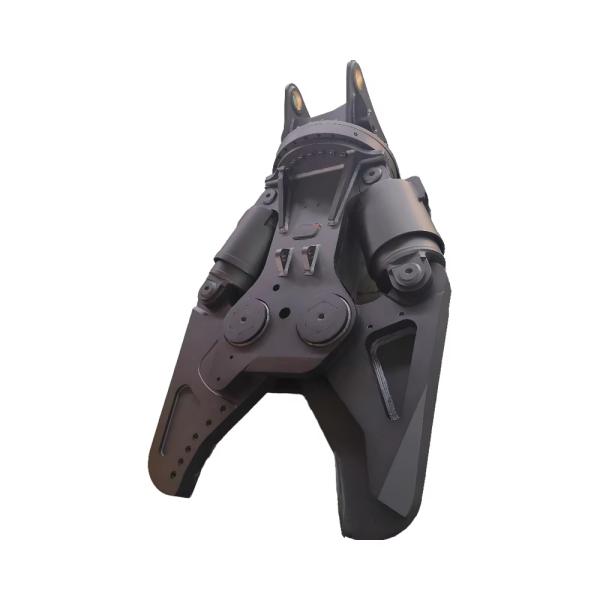 Parties de machines de construction Ciseaux pour excavatrice à double cylindre pour la découpe et le démontage