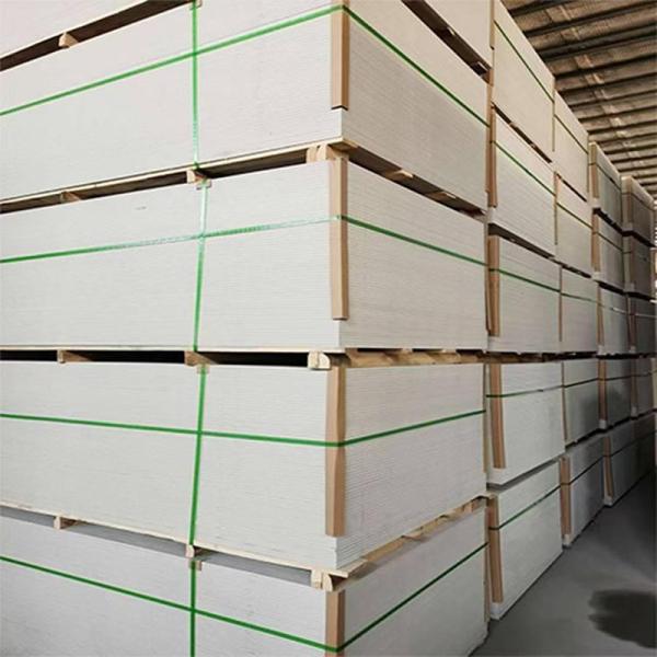 Soundproofing 5mm/8mm/10mm/12mm Calcium Silicate Board / Fiber Cement Board For Producing Wall Panel Machine