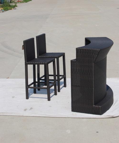 Meubles commerciaux pour l'extérieur Table et chaises pliantes haut de gamme avec design moderne