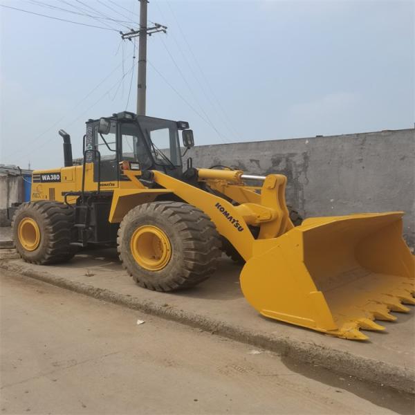 Good Price Komatsu380 Backhoe Loader Wheel Loader Used Komatsu380 Backhoe Loader