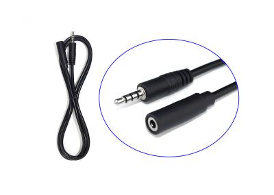 Cabo do estéreo do revestimento de PVC 3.5mm