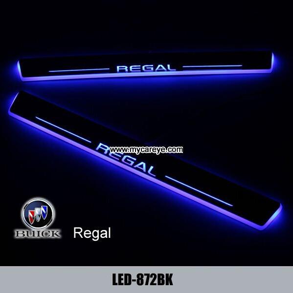 Buick Regal auto door safety lights led moving specail scuff light for car