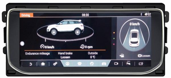 Ouchuangbo car audio gps stereo for Rang Rover Vogue 2012-2016 support BT aux android 6.0 2+32