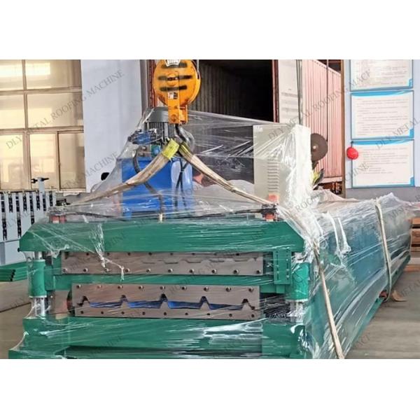 двойная бочка 220V формируя толь металла PLC 5.5KW машины свертывает бывшее