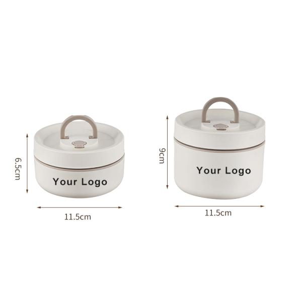 Custom Eco Friendly Plastic Stainless Steel Insulated Lunch Box for Children's Storage