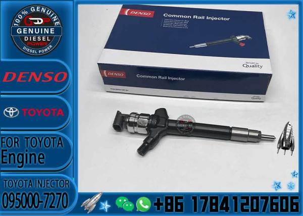 High Pressure Diesel Parts Nozzle 095000-7270 Common Rail Injector 095000 7270 0950007270 For Toyota