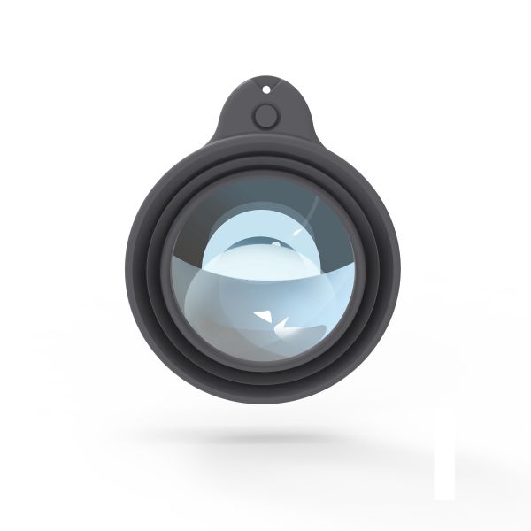 Transformable Multi-Angle Adjustable Original Foldable Magnifier with Dual Power Supply Soft Flexible Silicone Surface