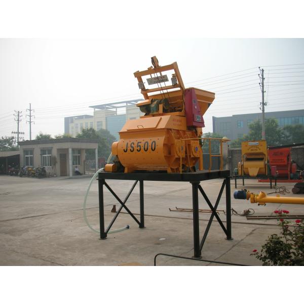 HZS25 неподвижный конкретный дозируя завод готовое смешанное 1.2m JS500