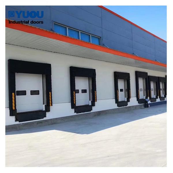 Warehouse Sectional Overhead Door Industrial Vertical Lift 8m Height 30Pa Tightness