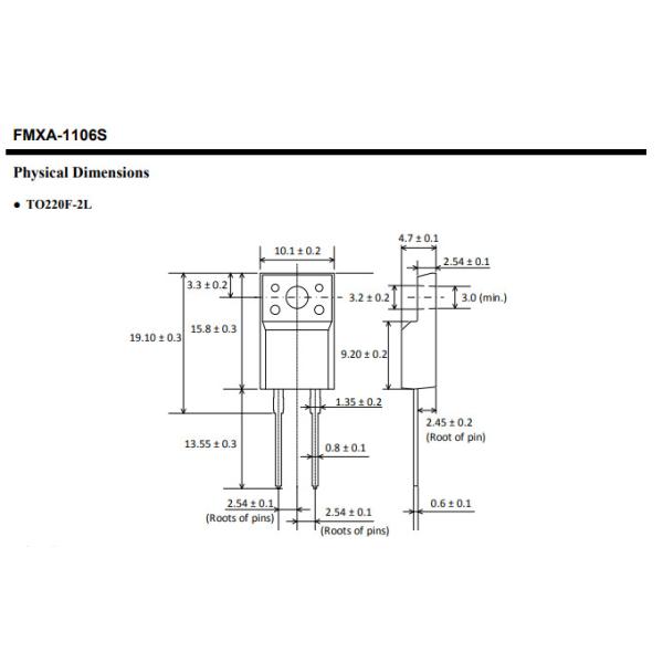 FMXA-1106S Диод быстрого восстановления 600 В 10 А Sanken Discrete Semiconductor Products