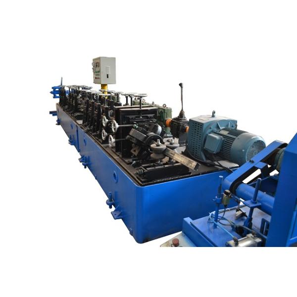 Durable Roll Forming Equipment Square Lock Flexible Stainless Steel Pipe Making Machine