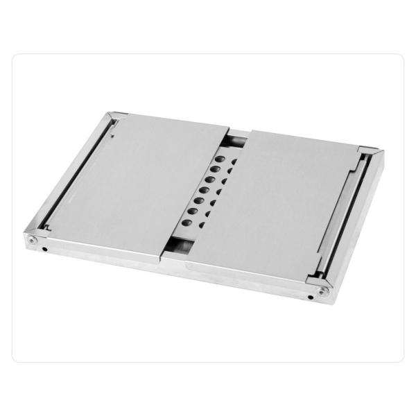 Overheating Protected Stainless Steel Portable Carbon Burning Stove for Outdoor BBQ