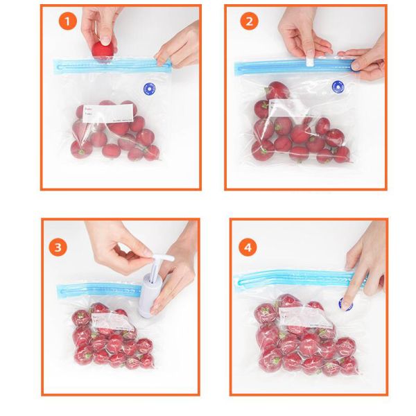 Long-lasting Food Packer Bags Vacuum Sealer Bags for Fresh and Delicious Food