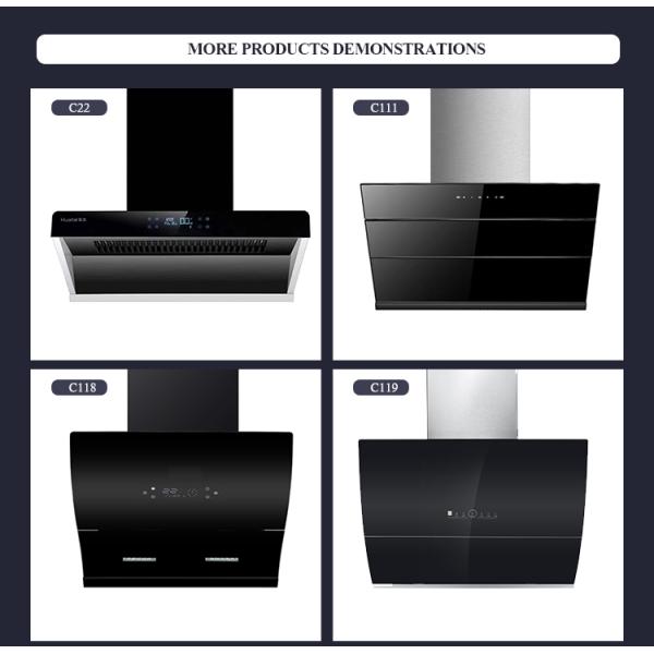 1200 Cfm Recirculating Side Suction Cooker Hood For Kitchen