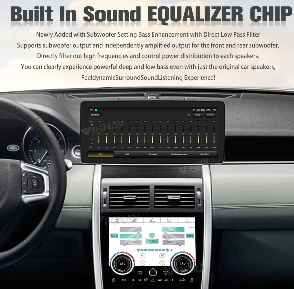 Радио для автомобилей Android для Land Rover Discovery Sport L550 2015-2019 GPS навигация Новое обновление беспроводного Carplay