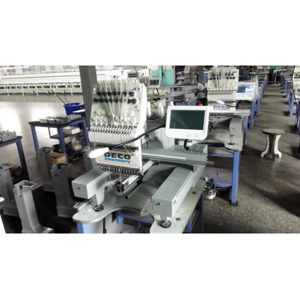 High Efficiency Single Head Embroidery Machine Emb. Area 560 X 370mm