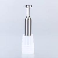 T-Milling Cutter Tool Straight Shank Tungsten Steel End Mill for CNC Machines 50-150mm Tool Length