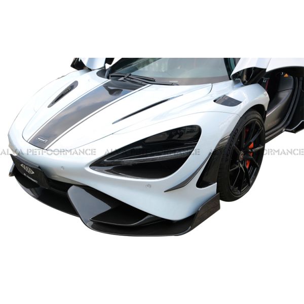 2017-2019 McLaren 720S ALVA 765LT Type Dry Carbon Fiber Body Kits Front Rear Bumpers Front Fenders Side Skirts Rear Wing