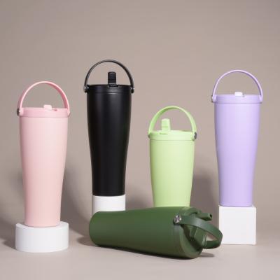 2025 New 30oz Stainless Steel Outdoor Sports Double-layer Vacuum Large-capacity Portable Insulated Cup