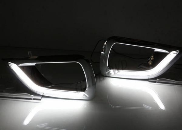 ABS Plastic Daytime Running Light Cover For Nissan Navara NP300 2016 DRL​