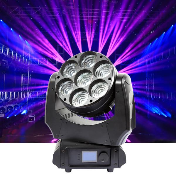 Rgbw 4 In 1 Led Beam Wash Pixel Moving Head Light Dmx Stage Moving Head 7x40w