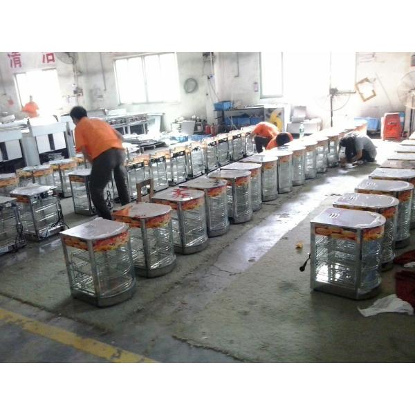 витрина грелки еды 850В 220В электрическая горячая, шкаф дисплея грелки пиццы Кунтертоп