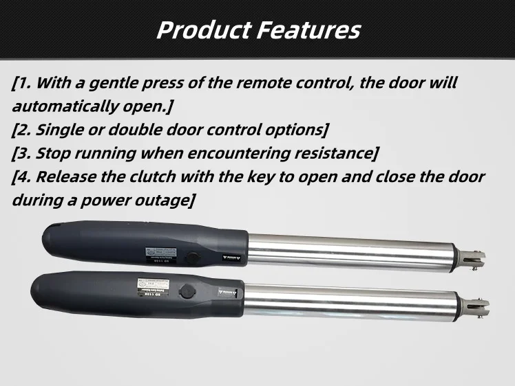 300kg DC 24V Automatic Gate Motor Waterproof For Luxury Villa