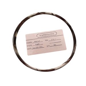 Тип диаметр 0.5mm провода платины Pt99.99% s чистый