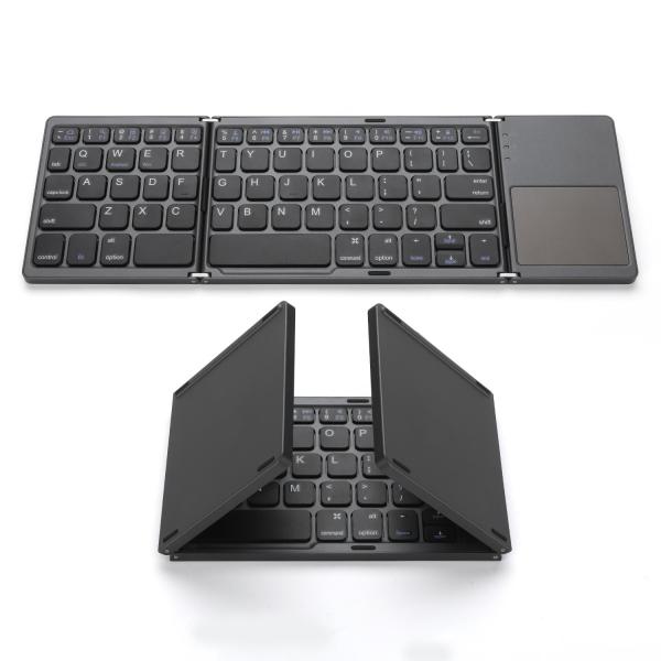 3 Level Foldable Bluetooth Touchpad Keyboard for ipad ios 13.0 Android Windows Folding keyboard