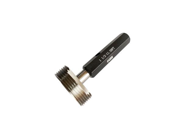 Précision 1'' 1-2 11.5 NPT Taper Pipe Thread Plug Gauge pour une utilisation dans les ateliers de pétrole et de gaz
