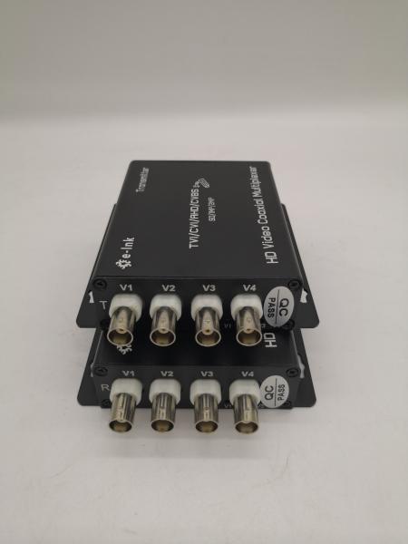 4 CH CVI/AHD/TVI HD/Coaxial Multiplexer