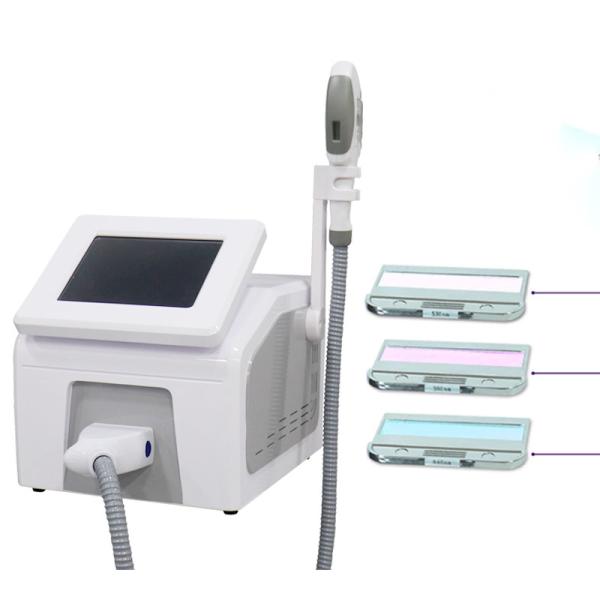 Portable IPL OPT E-light Permanent Laser Hair Removal Device 480nm 530nm 640nm