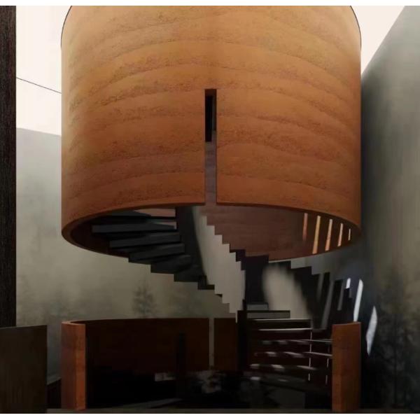 Rammed Earth Board Interior And Exterior Wall Panel For House Decoration