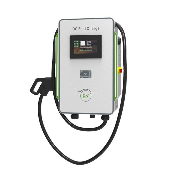 30kW Fast SmartDC EV Charger with 50Hz±10Hz Grid Frequency and Leakage Protection Switch