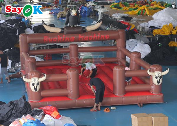 Rodeio Gigante Touro Mecânico Máquina Inflavel de Touro Promocional