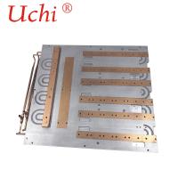 A placa fria do equipamento de cobre do laser do tubo da água, CNC fez à máquina a placa fria