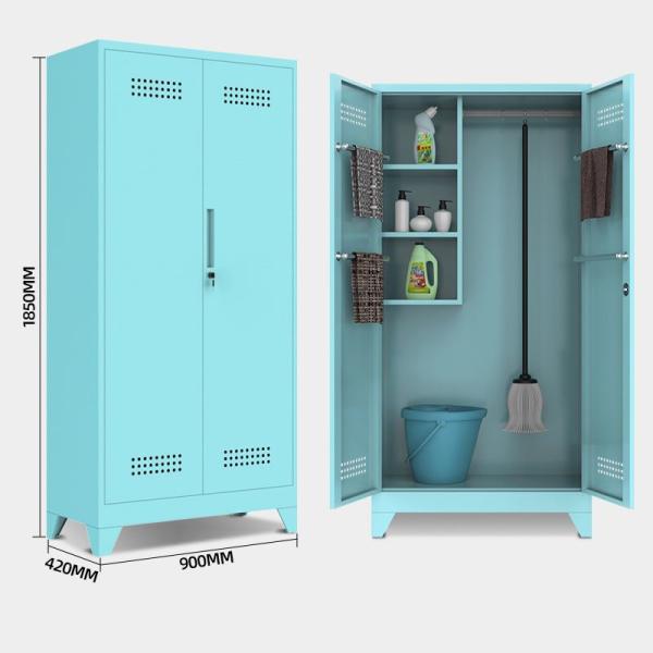Powder Coating Cleaning Tools Storage Cabinet 1850mm Height