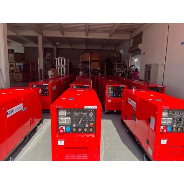 KOVO EW500DST 5000W Portable Diesel Welder Generator Frequency 50/60HZ BRUSHLESS